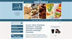 Desktop Screenshot of emballages-gipac.com